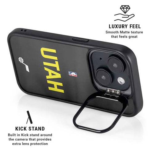 NBA Utah Jazz Jersey iPhone 14 Kickstand Case